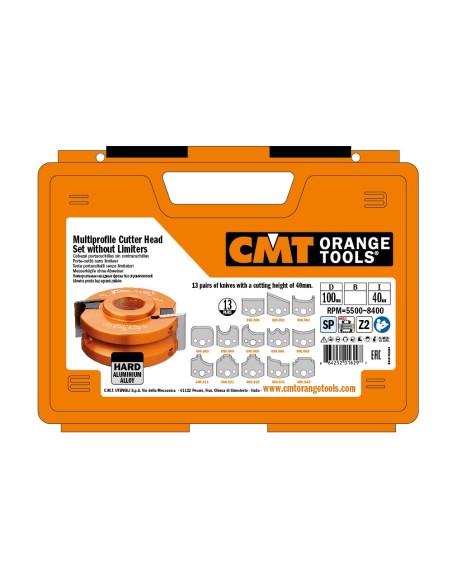 Set multiprofilo per antine senza limitatore